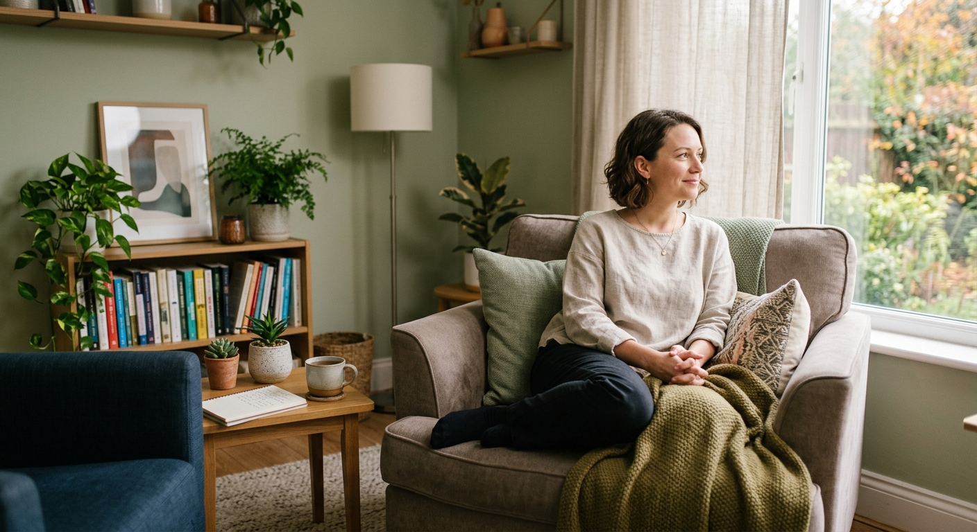 Individual therapy session in a calming and private environment